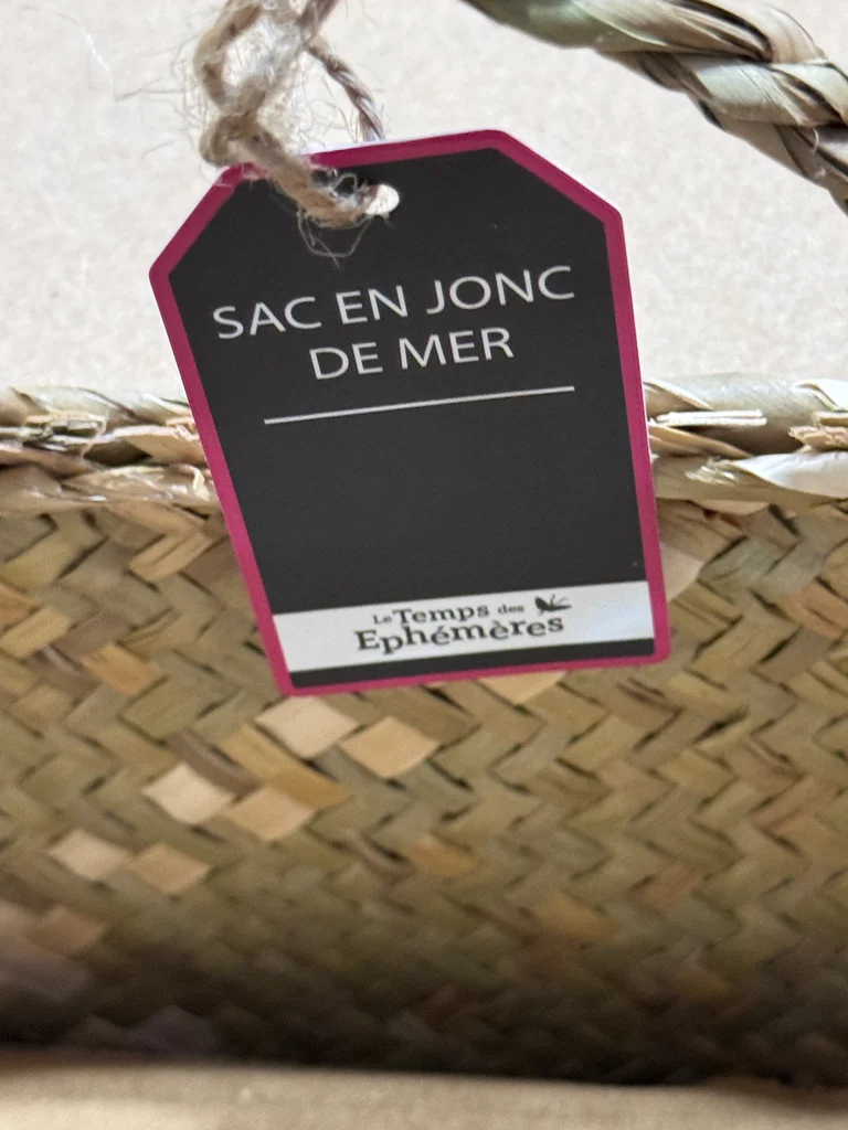 Sac en jonc de mer – Idéal plage 🌊 – photo 4